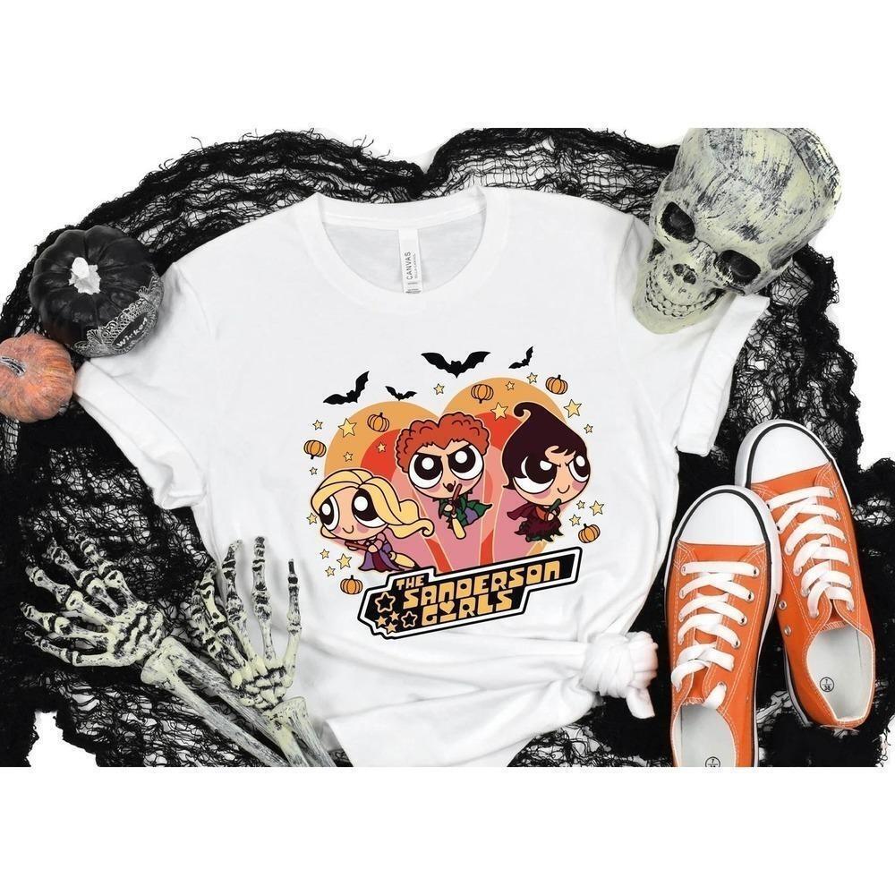Powerpuff Girls  Sanderson Cartoon Mashup T-Shirt